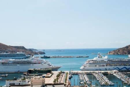 Luminosa Vivienda Con Vistas En Casco Historico Apartman Cartagena Kültér fotó
